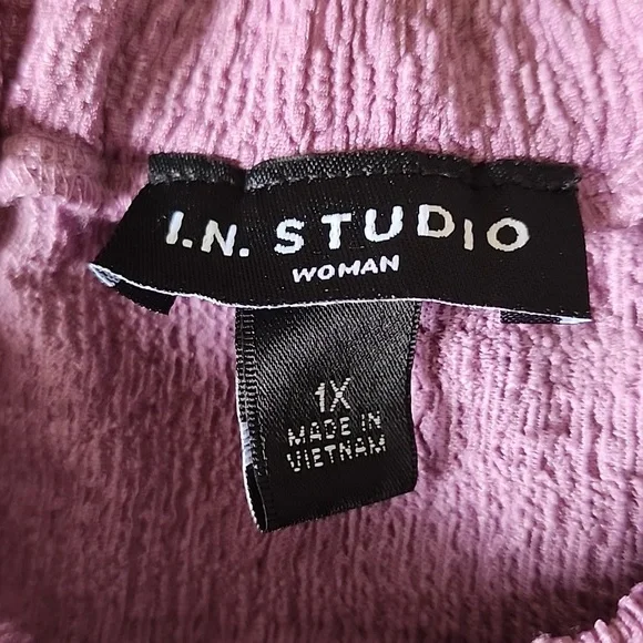 PLUS SIZE I.N. STUDIO WOMAN'S TOP - Picture 6 of 9